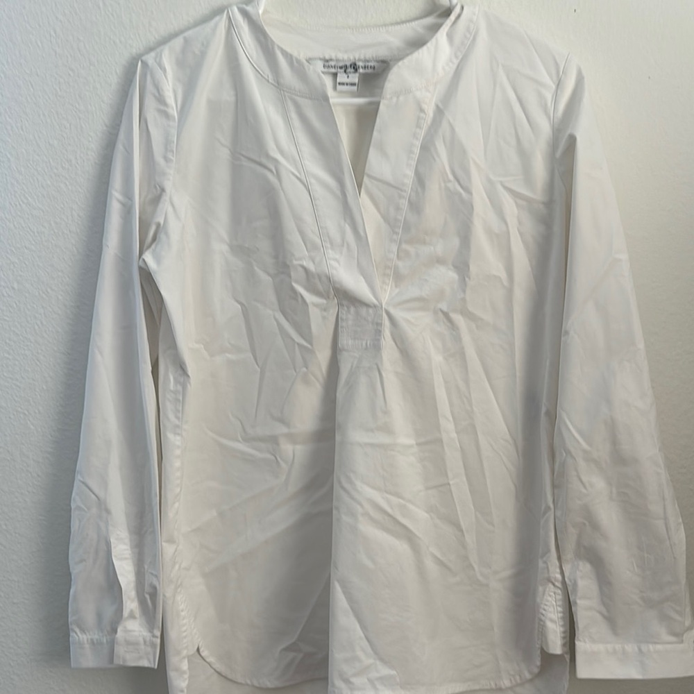 White diane von furstenberg Long Sleeve Blouse